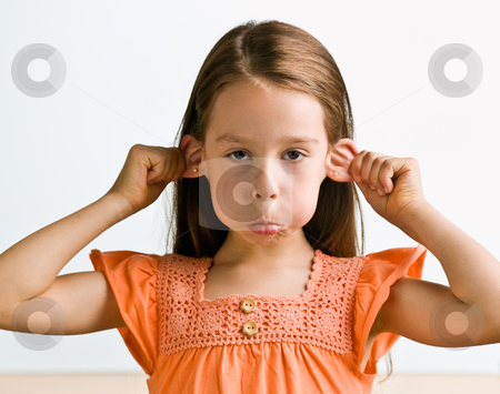 cutcaster-photo-100511239-Young-girl-pulling-ears