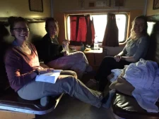 Rajasthan-Agra-Varanasi by bus and train