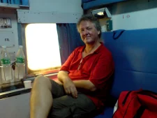 Travelling in different train classes in India and food