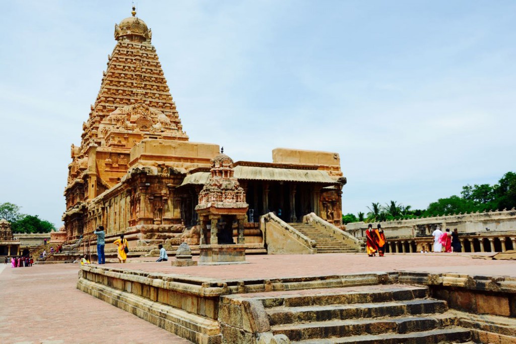 Tempel in Thanjavur, tamil nadu indien