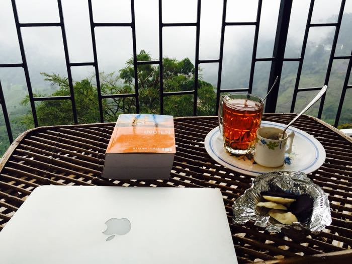 Munnar Aussicht, teeplantagen