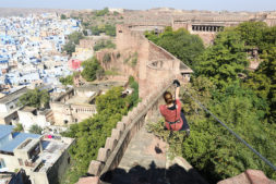 Seilrutsche jodhpur, mehrangarh fort
