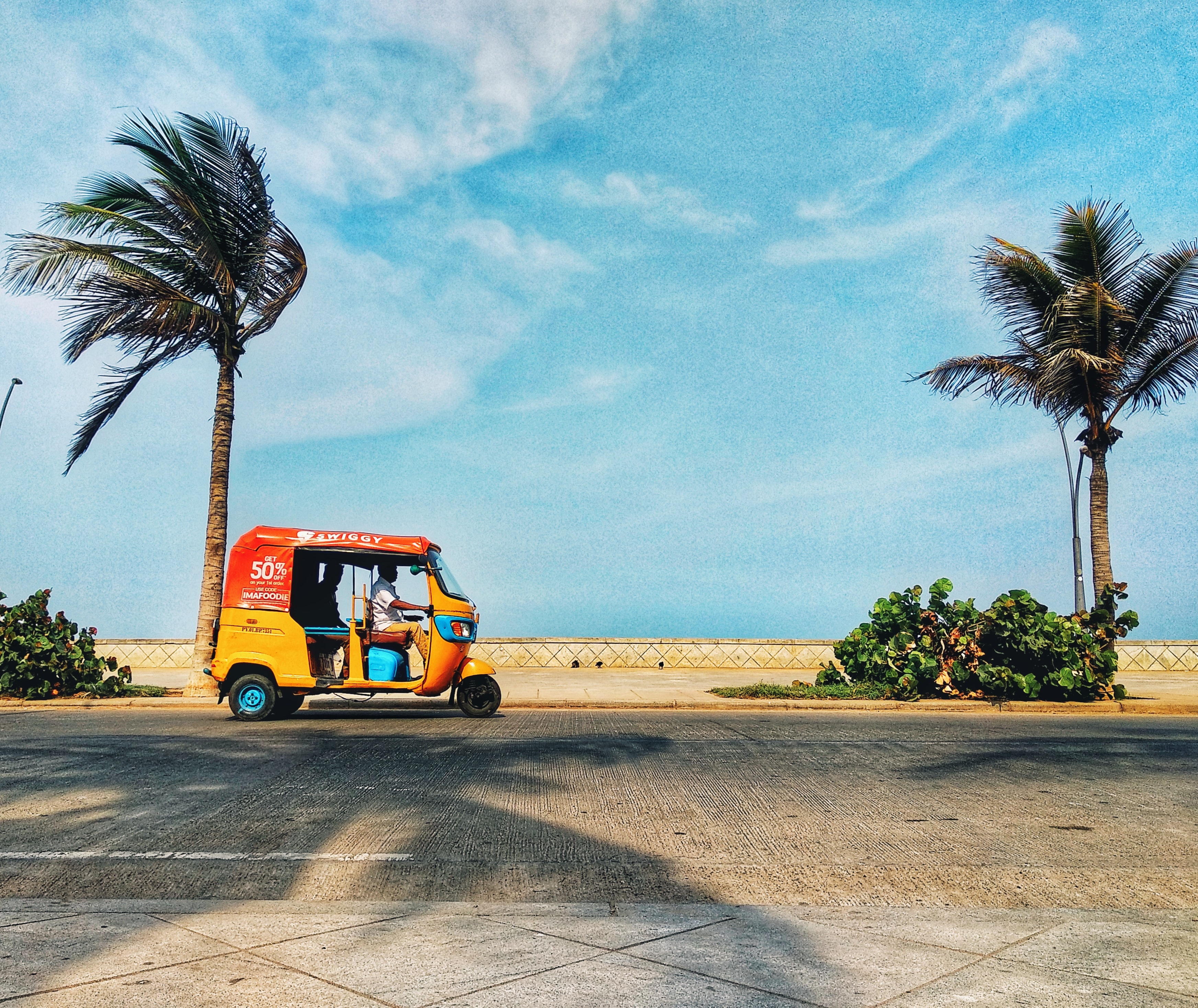Tuk tuk in India, Things to do in Pondicherry